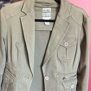 Khaki Suit Set – Blazer & Pants | Size 10P
